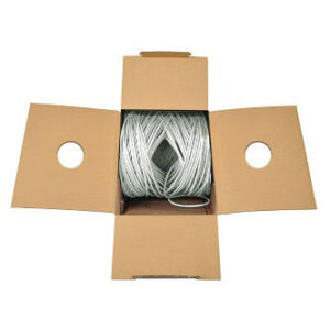 1KFT WHT CAT6 CMPLP5, BULK CBL