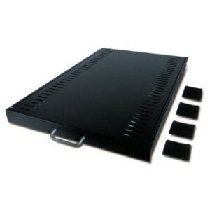 APC SLIDING SHELF 100 LBS - 45.5 KG BLAC