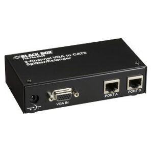 2-CHANNEL MINI CAT5 VGA SPLT/EXT TX