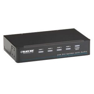 1 X 4 DVID SPLITTER WITH AUDIO AND HDCP
