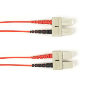 OM3 FIBER PATCH CABLE OFNP SC-SC RD 5M