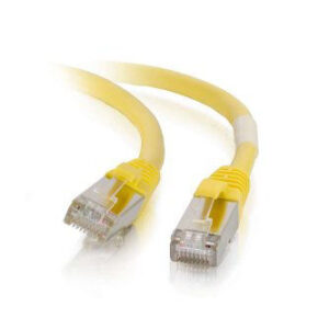 15FT CAT6 SNAGLESS STP CABLE-YELLOW