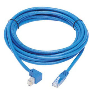 Cat6 Cable(RJ45 Rt-Ang DownM/M),Blue,20'