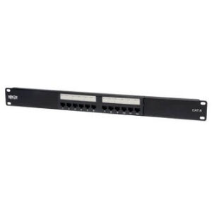 12-Port Cat6 Cat5 Patch Panel
