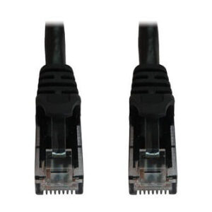 CAT6A ETHERNET CABLE BLACK 2'