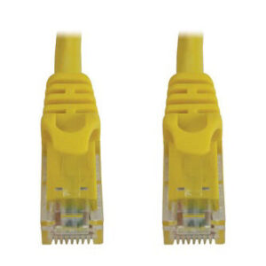 CAT6A ETHERNET CABLE YLW 10FT
