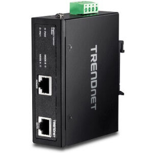 Hardened Industrial Gigabit PoE+ Injecto